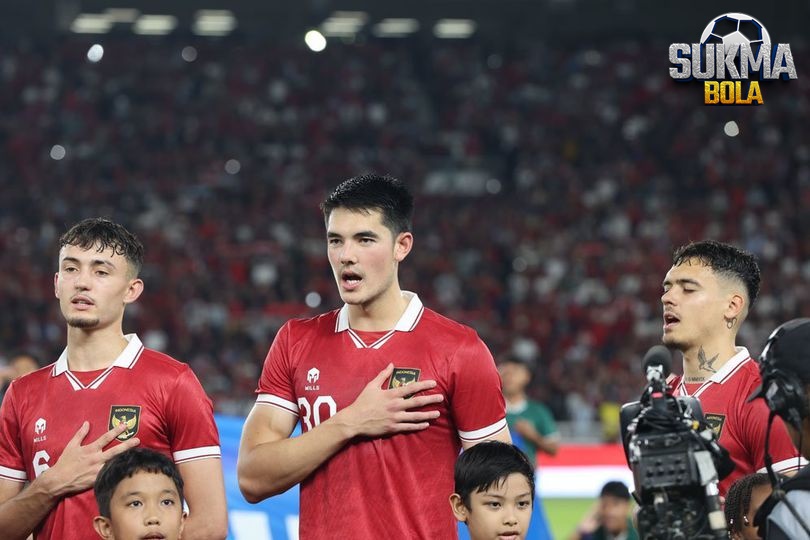 Pemain Timnas Indonesia jelang duel melawan Argentina di Stadion Gelora Bung Karno, Senin (19/6/2023) malam WIB.