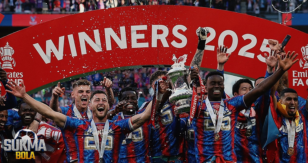 Hasil Final Piala FA - Man City Resmi Nirgelar, Crystal Palace Akhiri Puasa Ratusan Tahun Berkat Buangan Man United dan Arsenal