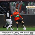 Sebelum ke Lille, Verdonk bakal Bentrok Lawan Justin Hubner di Laga Terakhir bersama NEC